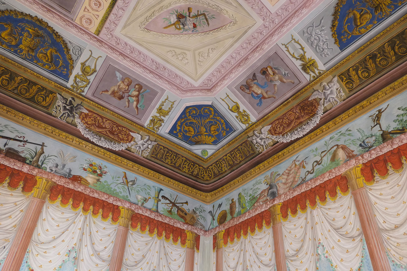 Plafond Palazzo Nicolaci di Villadorata-Noto-Crédit Numéro Une