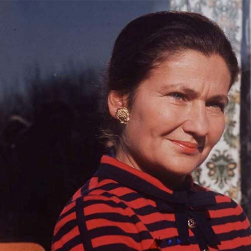 Photo de Simone Veil Photo de Simone Veil - Un portrait Numéro Une