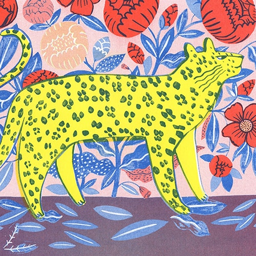 Illustration Leopard de Agathe Singer