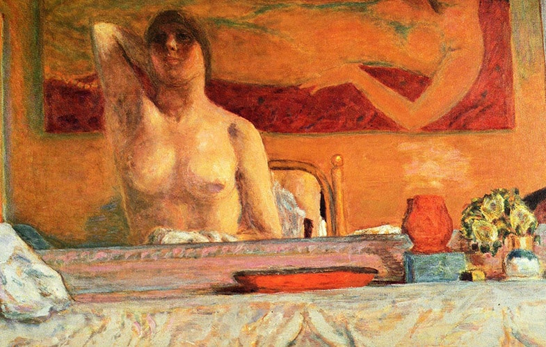 The fireplace, 1917-Pierre Bonnard