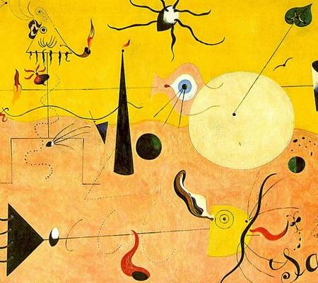 Peinture Hote lJoan Miro Museum