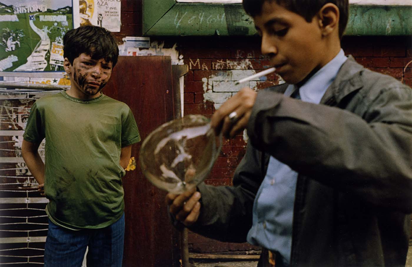 Photo enfant bulles, HelenLevitt