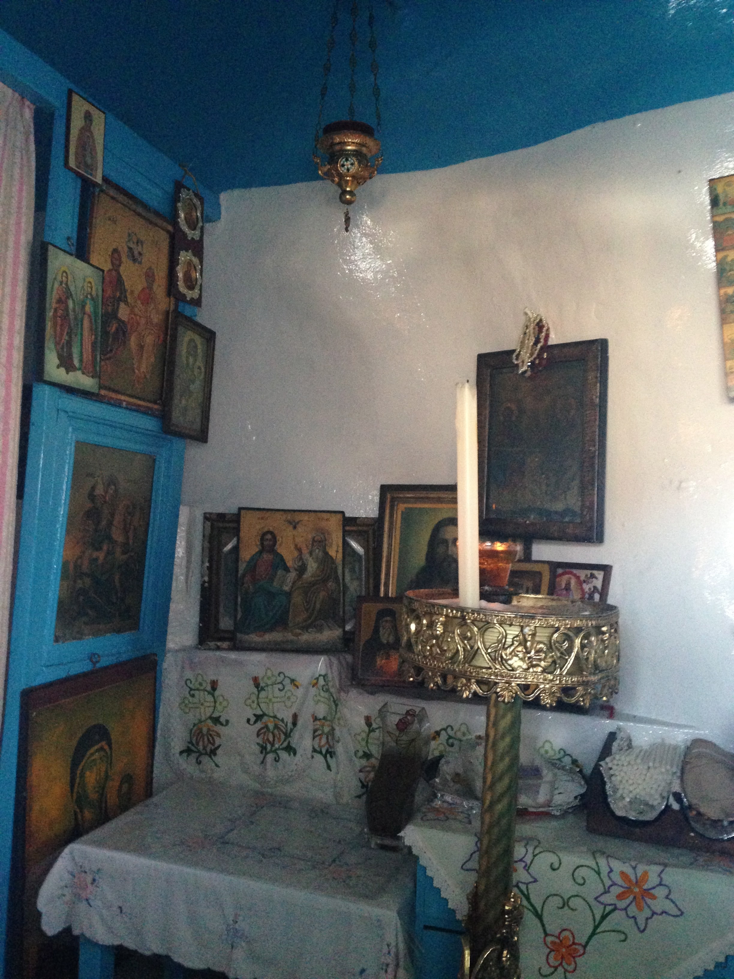 Interieur Chapelle-Amorgos, Numéro Une