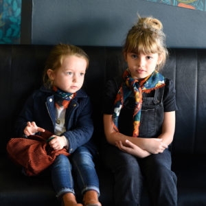 Foulard automne enfant et femme Numéro Une