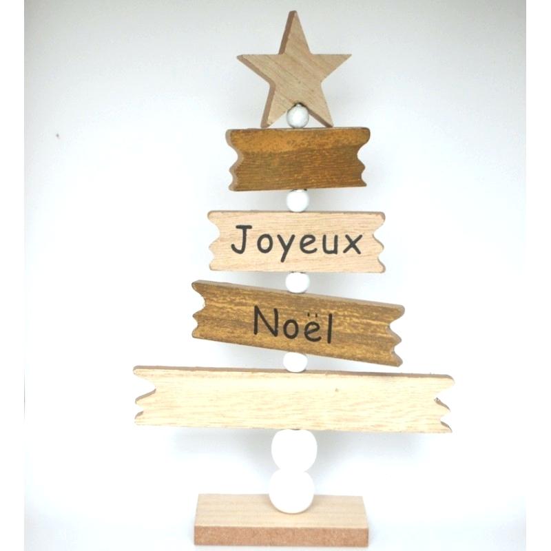 Sapin de noel en bois