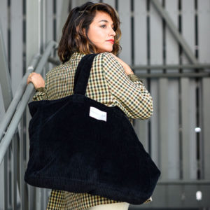 Sac velours Numéro Une