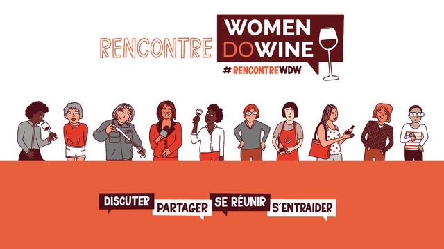 women do wine