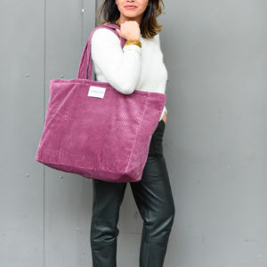 sac en velours Rose Boudoir