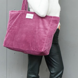 sac en velours Rose Boudoir