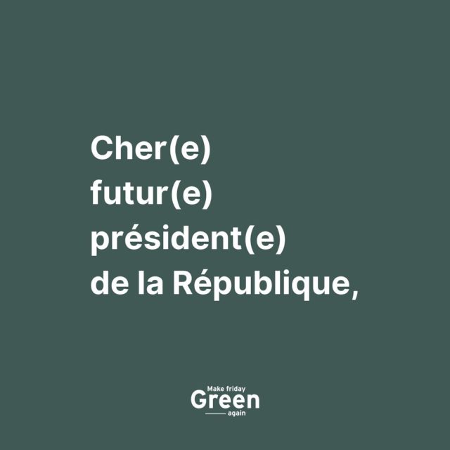 Cela fait un petit moment que nous ne vous avons pas donné de nouvelles, et pourtant nous revenons bientôt avec des nouveautés et des surprises :-)

Aujourd'hui, on voulait juste vous dire que @numero_une était signataire de la lettre ouverte @makefridaygreenagain. Pour nous, cette initiative est un moyen de faire bouger les lignes pour promouvoir des codes de consommation plus sains, comme nous avons aussi pu le faire en mettant en avant dans notre média des marques engagées ou en développant notre gamme de cabas en circuit court avec l'atelier Mode Estime qui propose une alternative écoresponsable et solidaire à la filière textile. 

Aujourd'hui, 37% de nos émissions de CO2 sont engendrés par notre consommation. Ne blâmons pas les consommateurs, apprenons seulement de nouvelles méthodes basées sur le besoin réel. 
La lettre ouverte @makefridaygreenagain x @legreenfrifay est projective, optimiste et apolitique. Elle peut être signée par tou·tes : citoyen·ne, enseigne, association... (https://chng.it/Dg9HTPc9s4)

Rejoignez le mouvement en mettant un 👍 en commentaire !

#makefridaygreenagain #MFGA #greenfriday #moinsmaismieux #consommationresponsable
